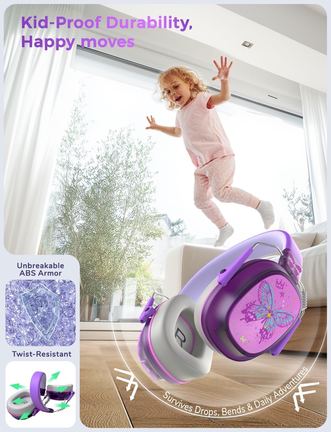 iclever noise cancelling headphones for kids