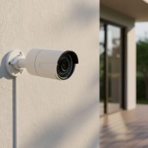 smart 5mp poe outdoor security camera with ai detection