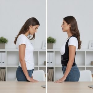 posture correction belt for back pain relief & better spinal alignment